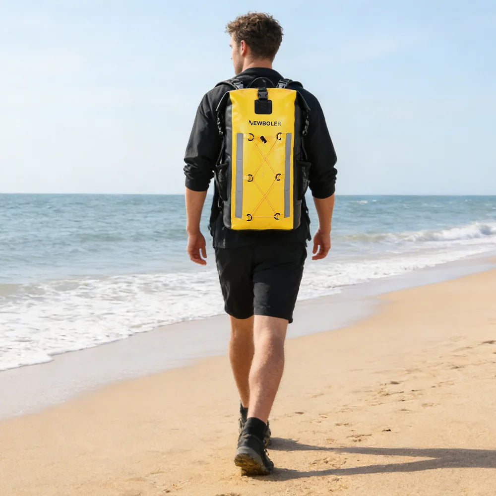 Waterproof Kayak Dry Bag | Large Swimming Backpack for Adventure