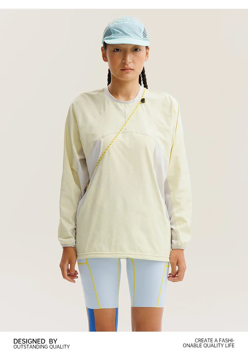 Unisex Lightweight Quick-Dry Long Sleeve T-Shirt for Outdoors