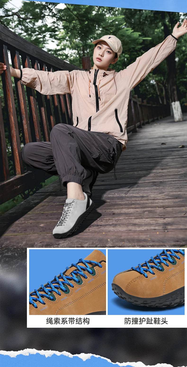 Breathable Mesh Zero Drop Wide Toe Sneakers | Unisex Comfort Shoes