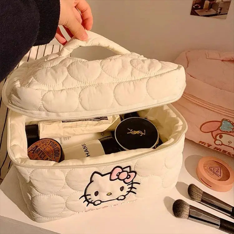 Kawaii Makeup Storage Bag | Large Capacity Cosmetic Organizer