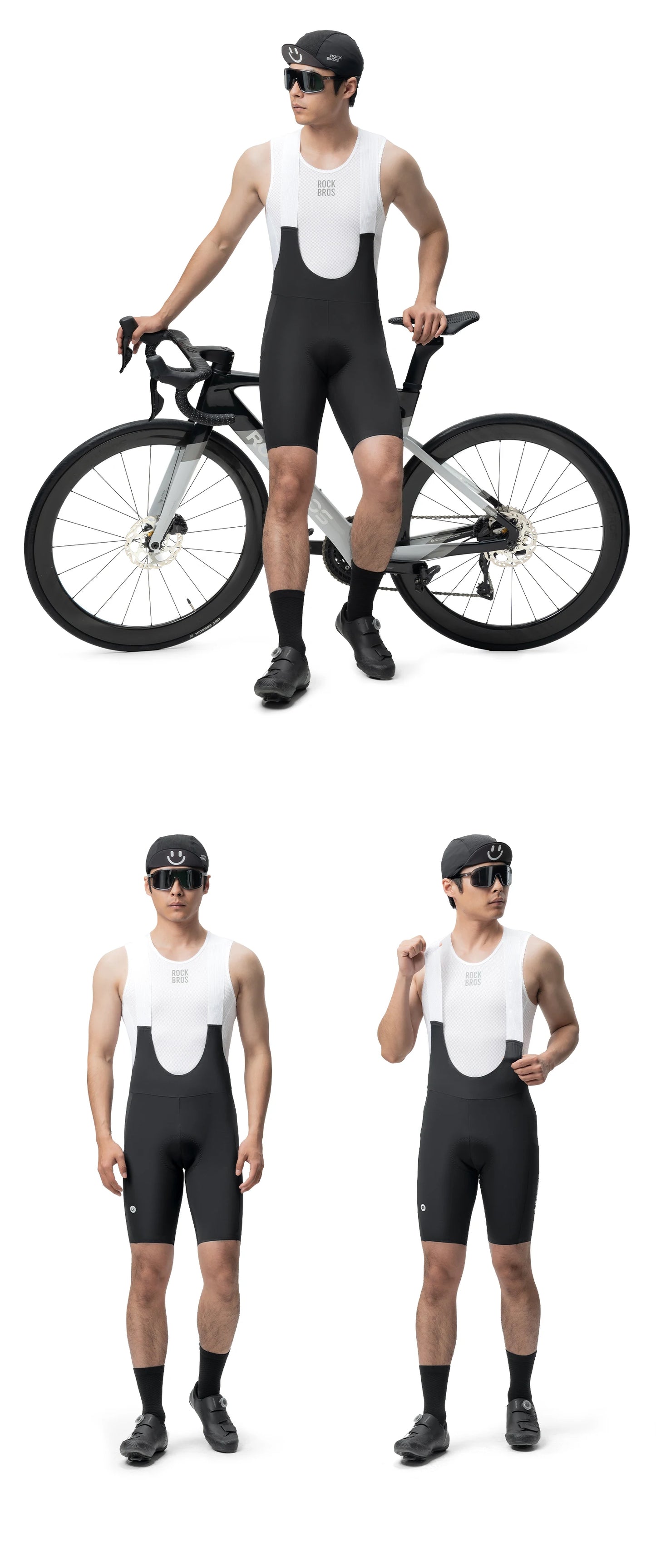 Breathable Cycling Bib Shorts for Men & Women | Padded Comfort