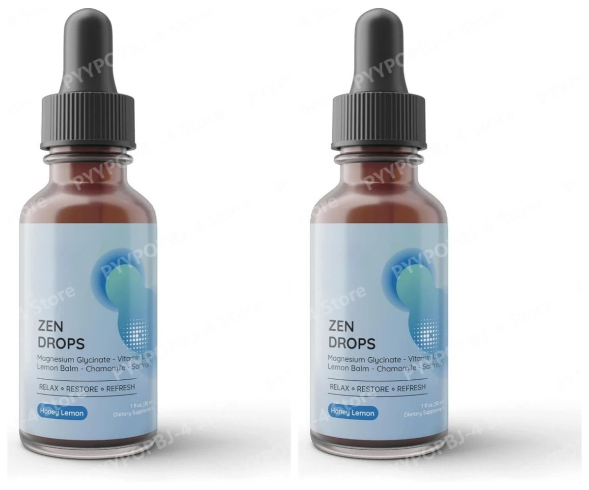 Calm Routine Magnesium Glycinate Liquid Drops with Vitamin D3