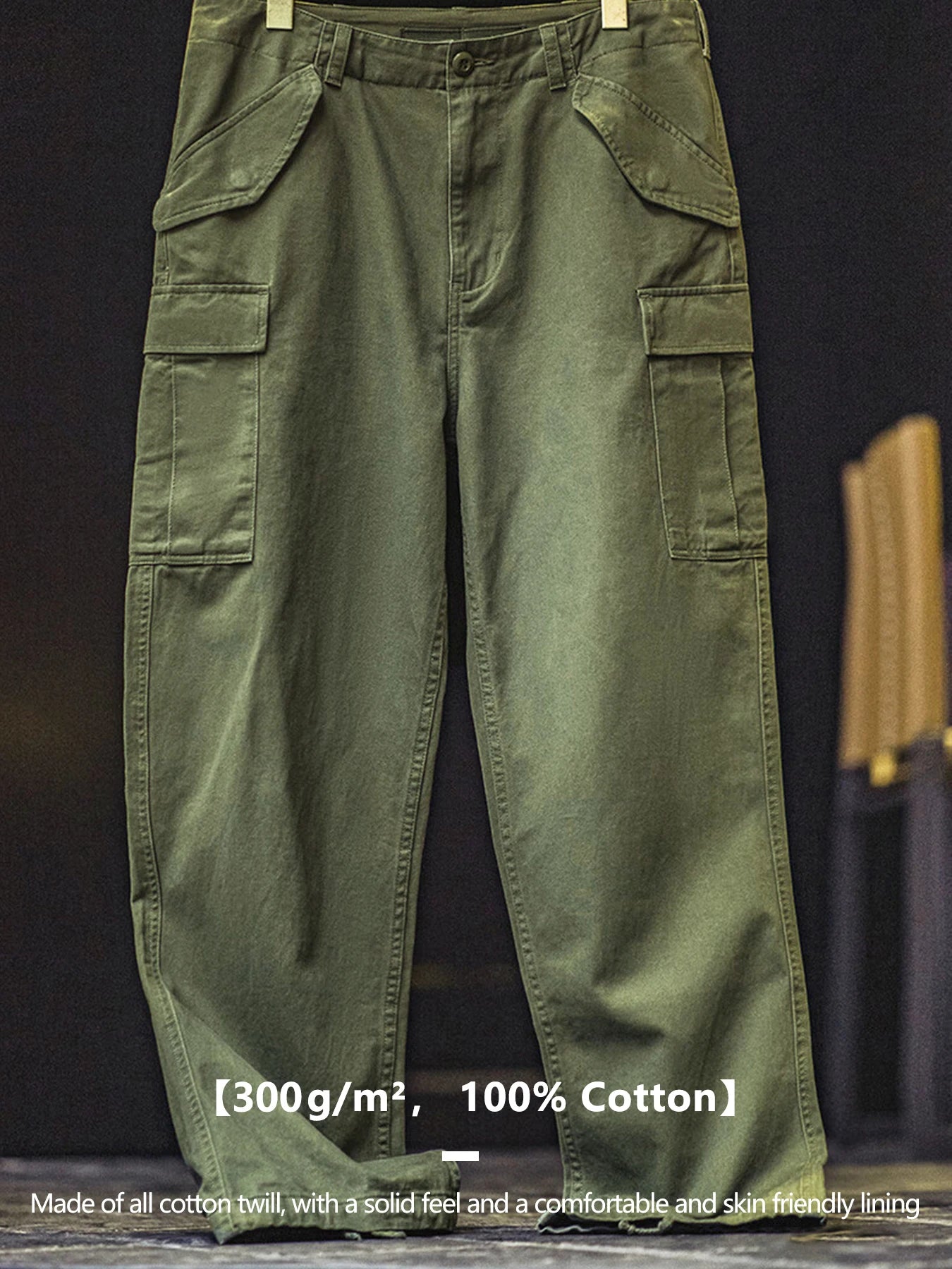 Men's Vintage Multi-Pocket Tactical Cargo Pants | All-Season Comfort