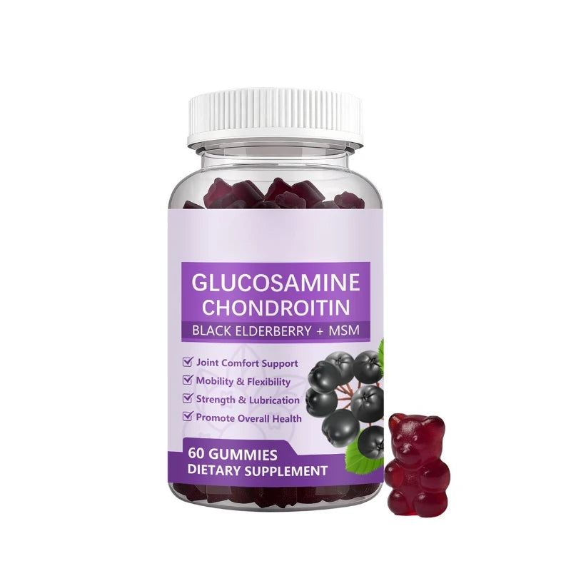 Joint Health Gummies with Black Elderberry & MSM for Mobility