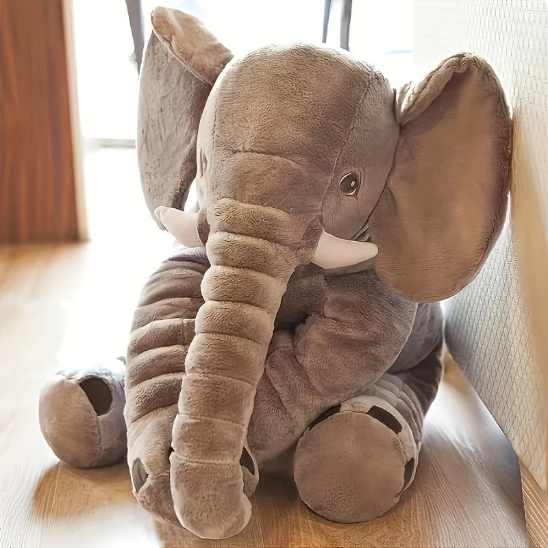 40cm Soft Elephant Plush Toy | Adorable Baby Pillow Decoration