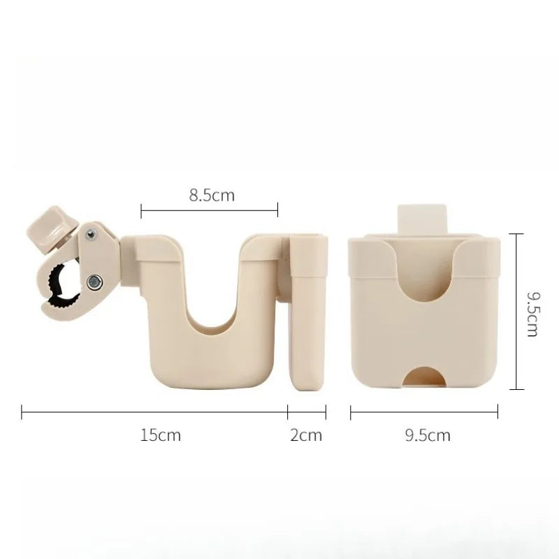 Universal Pram Cup Holders & Phone Holders for Strollers