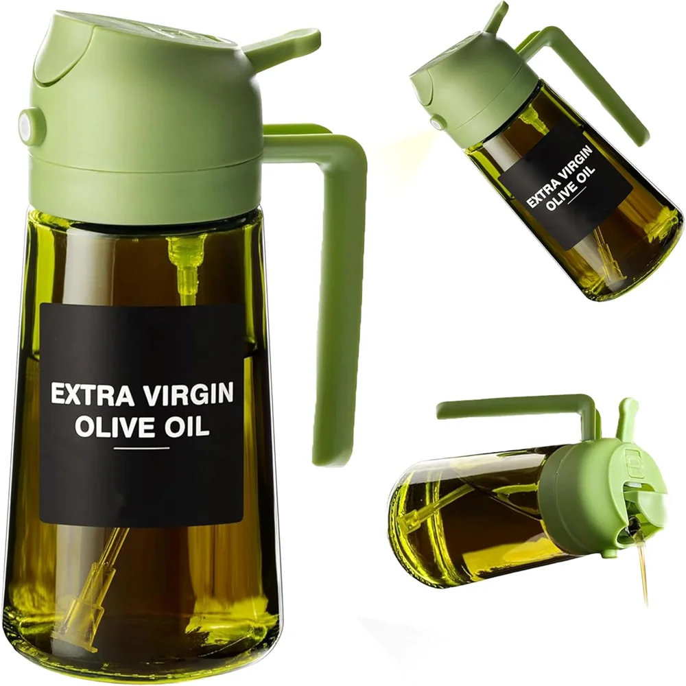 470 ML Oil Sprayer for Cooking | Versatile Olive Oil Dispenser