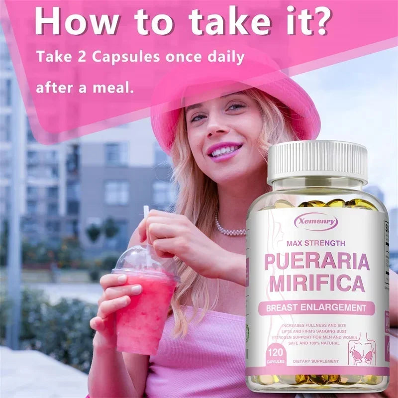 Pueraria Mirifica Supplement | Support Breast Firmness and Elasticity