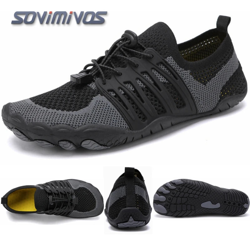 Men's Cross-Trainer | Barefoot & Minimalist Shoe | Zero Drop Sole | Wide Toe Box Women Upstream Swimming Shoes Beach Slippers
