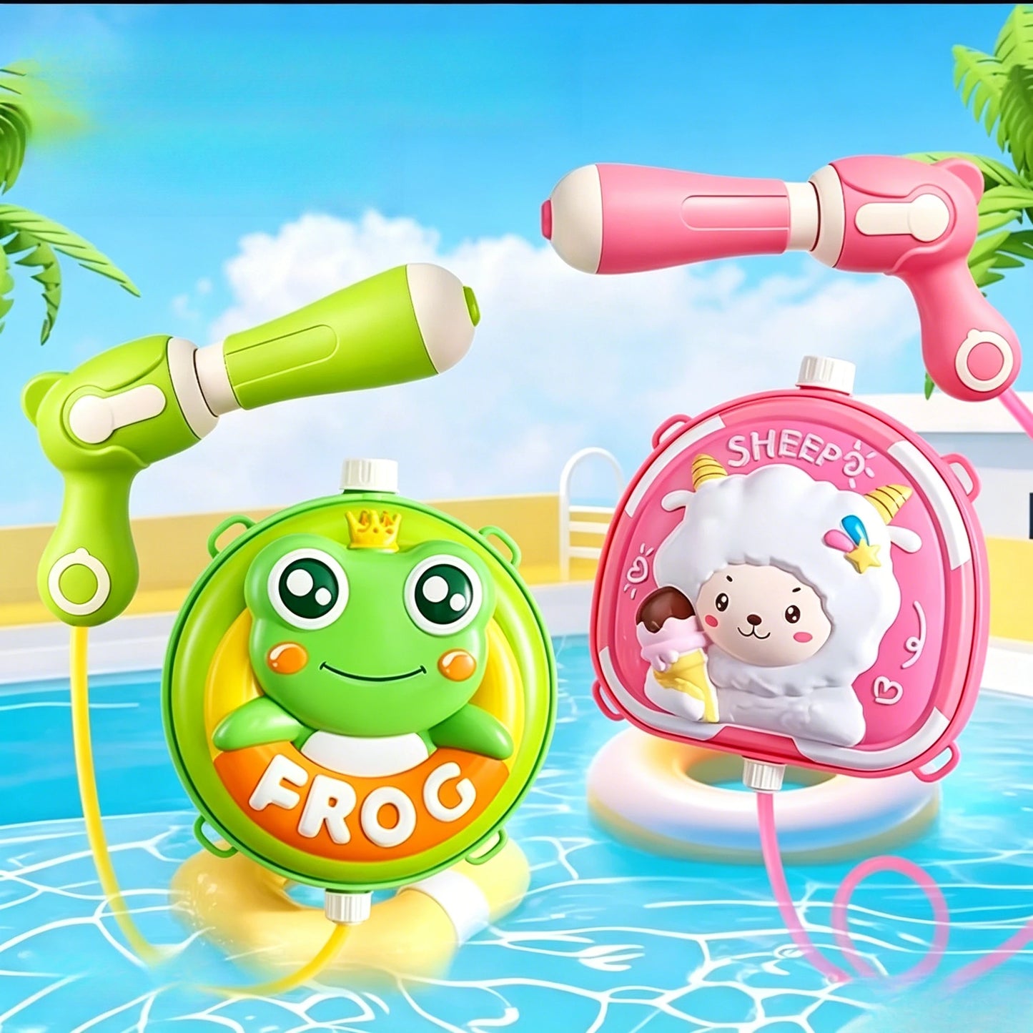 Outdoor Backpack Water Gun | Perfect for Summer Water Fights