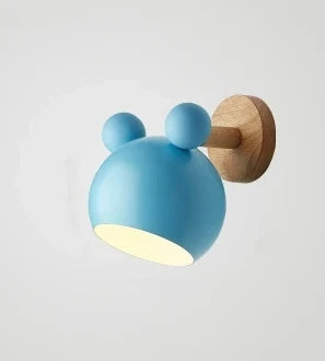 Nordic Mickey Wall Lamp | Lovely Children's Room Lighting