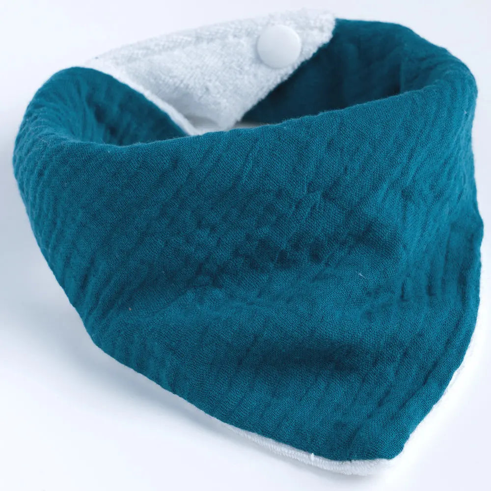 Soft Baby Triangle Scarf | Absorbent Burp Cloth for Newborns