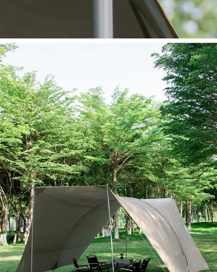 Portable Waterproof Car Awning Tent | UV Sun Shelter for Camping