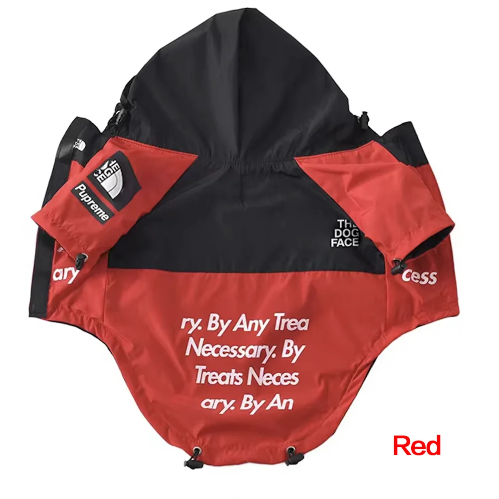Chubasquero Impermeable para Perros | Chaqueta Exterior Reflectoras con Capucha
