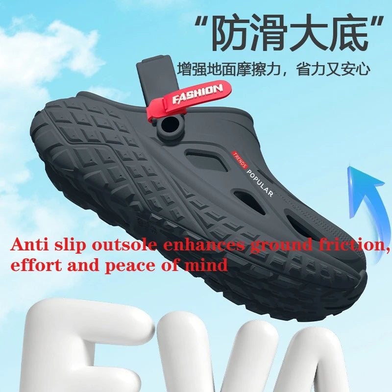 Men's Non-Slip Arch Support Slippers | Comfortable Summer Footwear