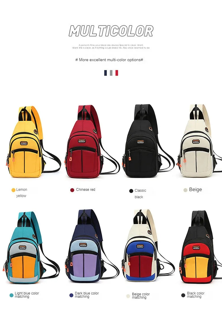 Multi-Functional Casual Shoulder Bag | Ideal for Travel & Sports