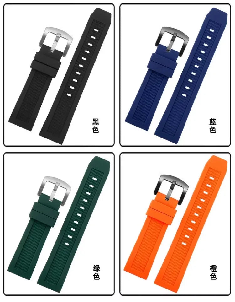 Versatile Silicone Watch Strap | Comfortable & Stylish Design