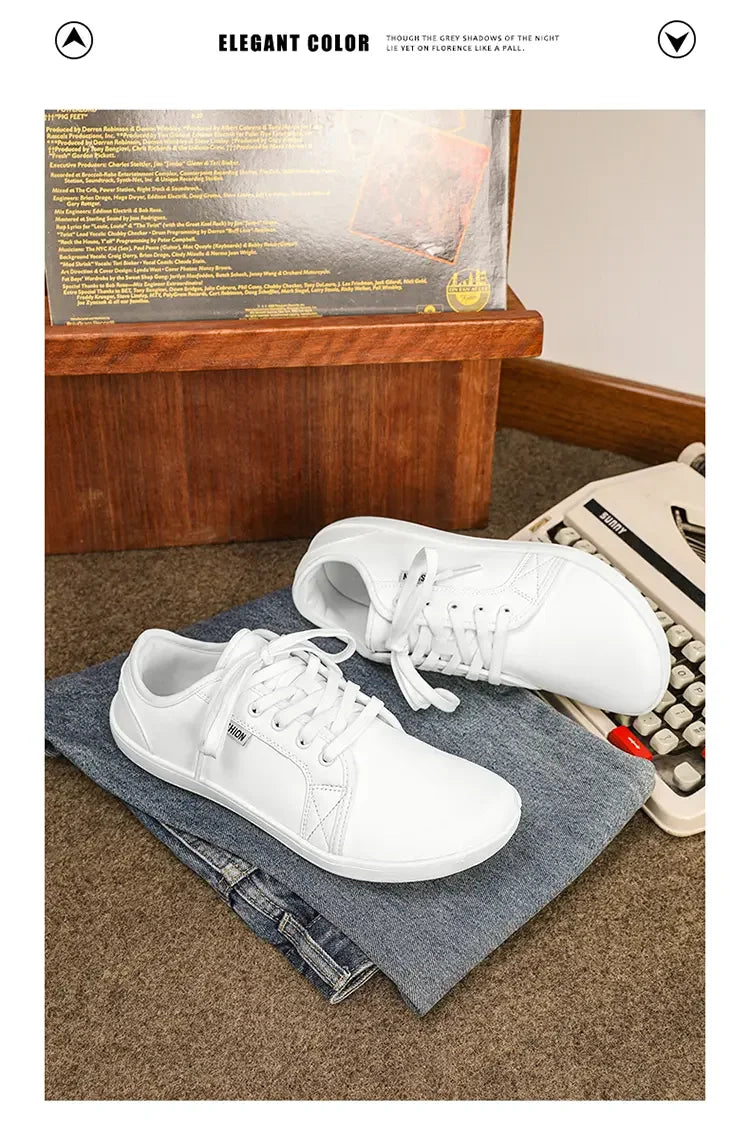 Lightweight Black Barefoot Walking Shoes for Men and Women