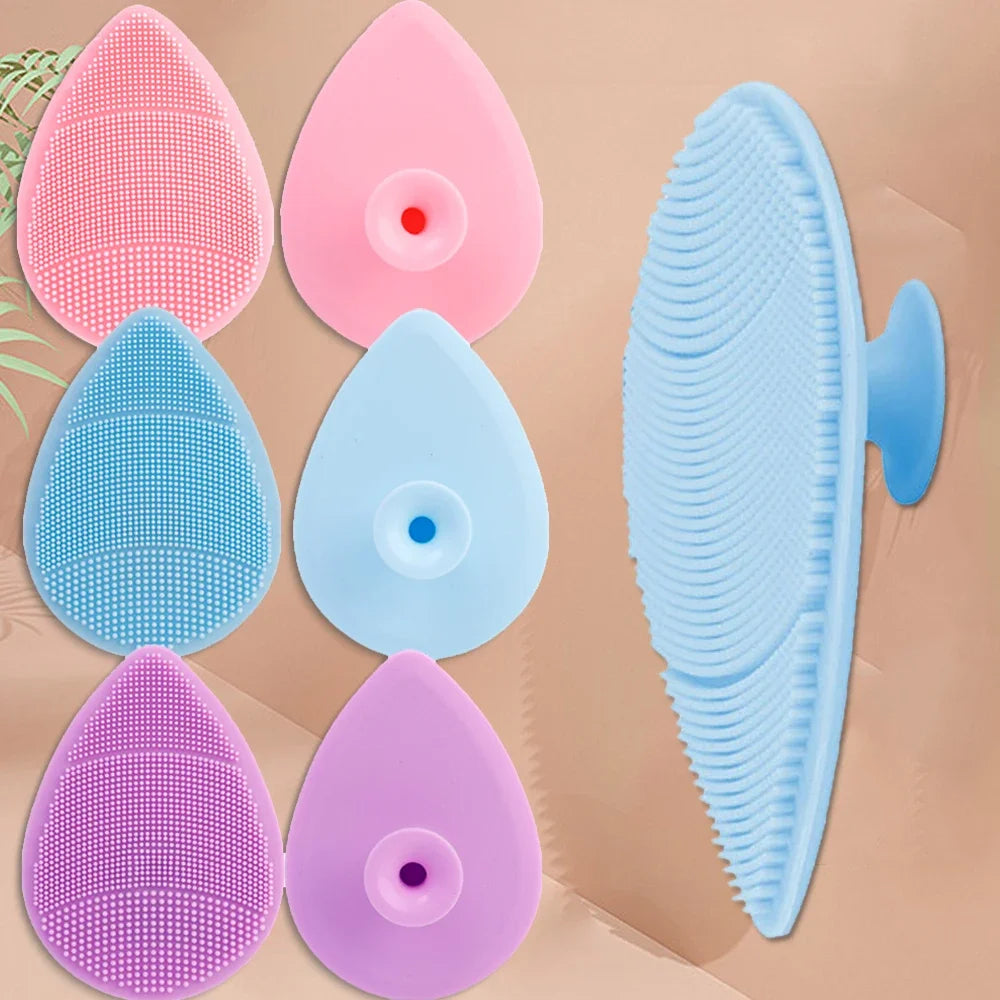 Soft Silicone Face Cleansing Brush | Gentle Skin Massager