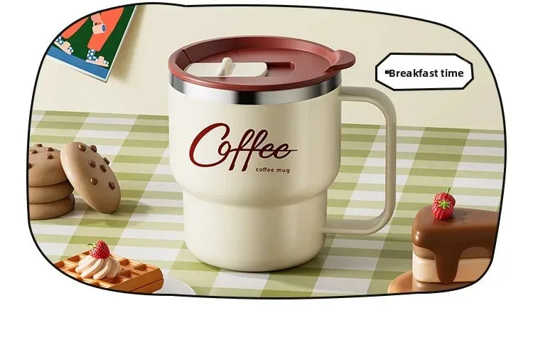 Double Layer Stainless Steel Coffee Mug | Insulated Drinkware