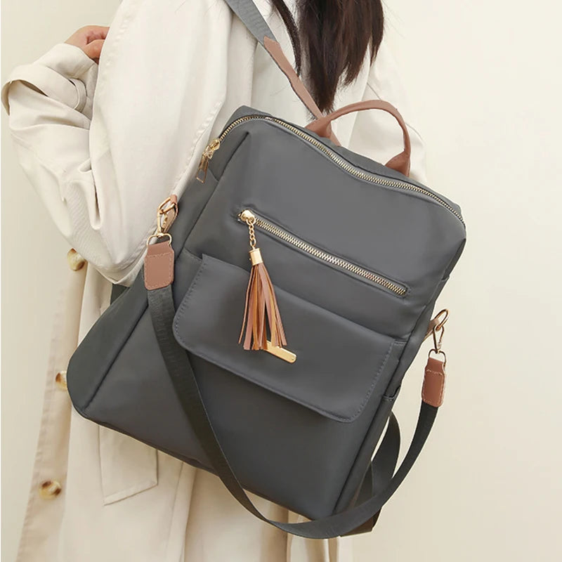 Unisex Neutral Style Backpack | Ideal for Travel & School Use