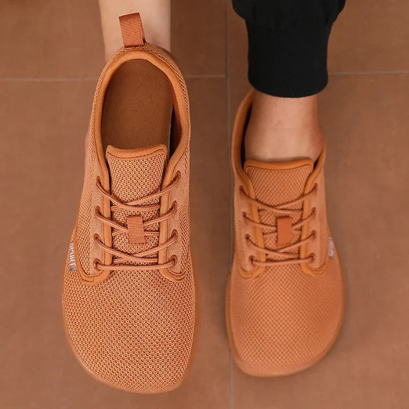 Breathable Wide Toe Men Shoes | Comfortable Casual Walking Footwear