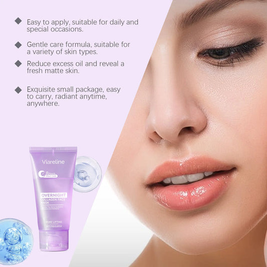 Collagen Peel-Off Mask for Deep Hydration & Exfoliation
