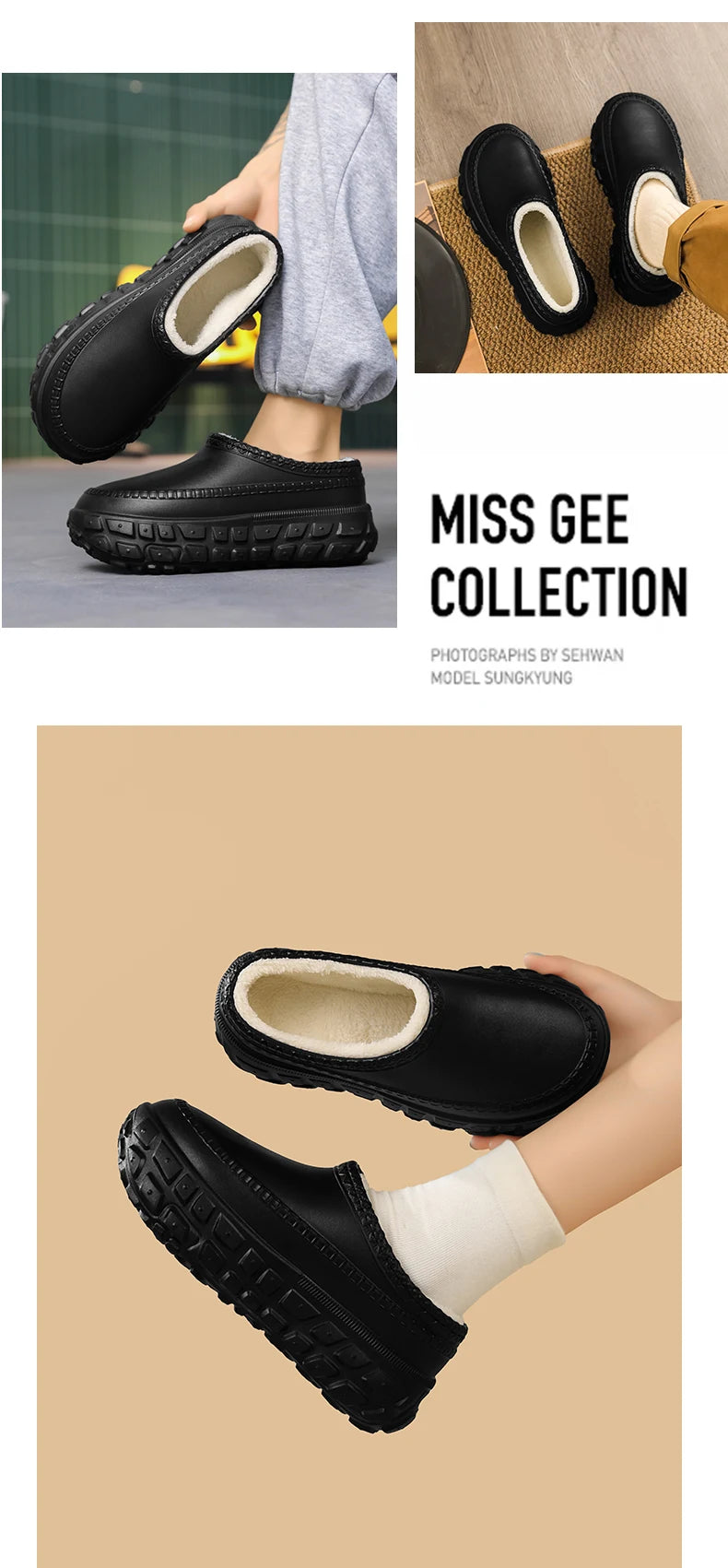 Couples Plush Cotton Slippers | Cozy Winter Indoor Shoes