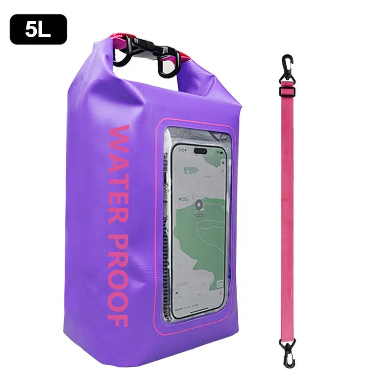 Outdoor Waterproof Dry Bag Backpack for Kayaking & Rafting