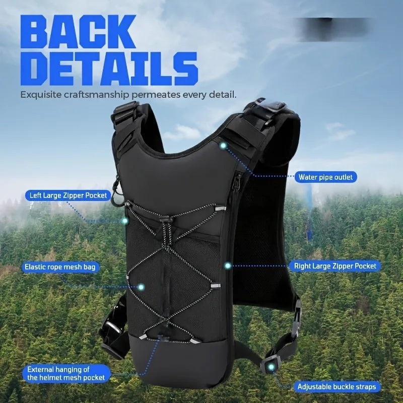Lightweight Running Chest Pack | Perfect for Hiking & Marathons
