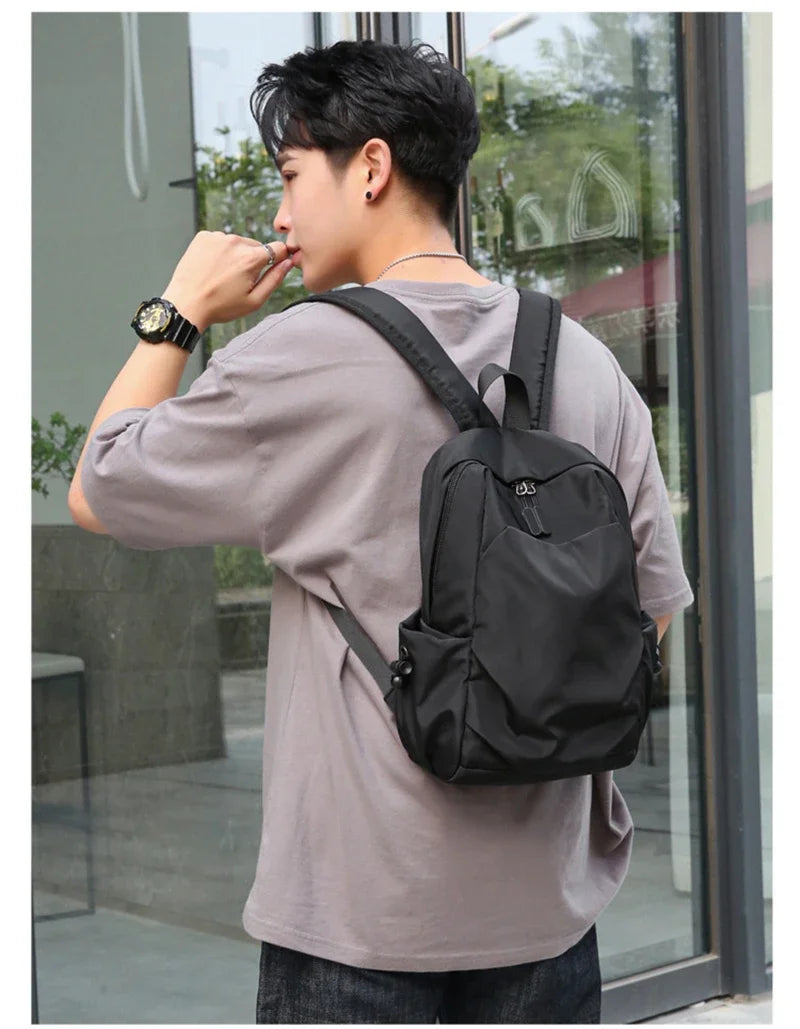 Sport Mini Men's Backpack | Stylish Small Rucksack for Travel