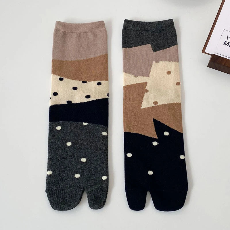 Women's Unique Two-Toe Socks for Flip-Flops | Stylish Comfort