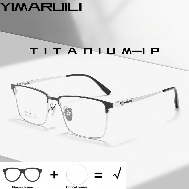 Men's Prescription Glasses | Stylish Retro Square Eyewear 2026