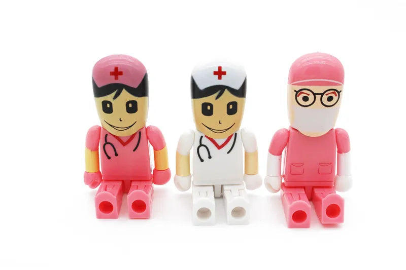 Mini Cartoon Doctor USB Flash Drive | Fun & Functional Storage