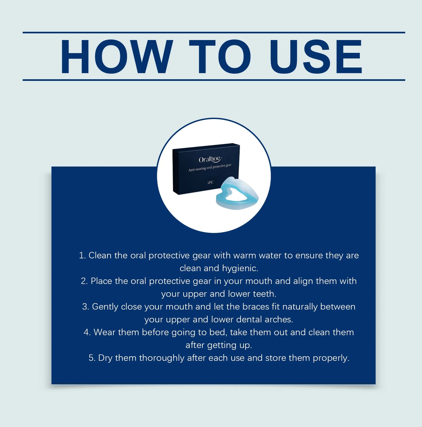 Sleep Care Mouthguard | Snoring Relief and Teeth Protection