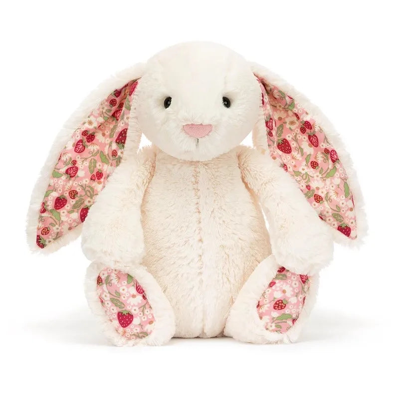 Cute Rabbit Plush Toy with Floral Ears | Ideal Kids Gift