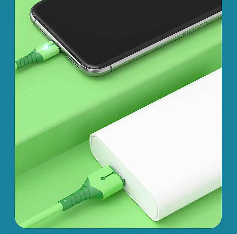 Liquid Silicone USB Type A to C Charging Cable | Fast & Durable