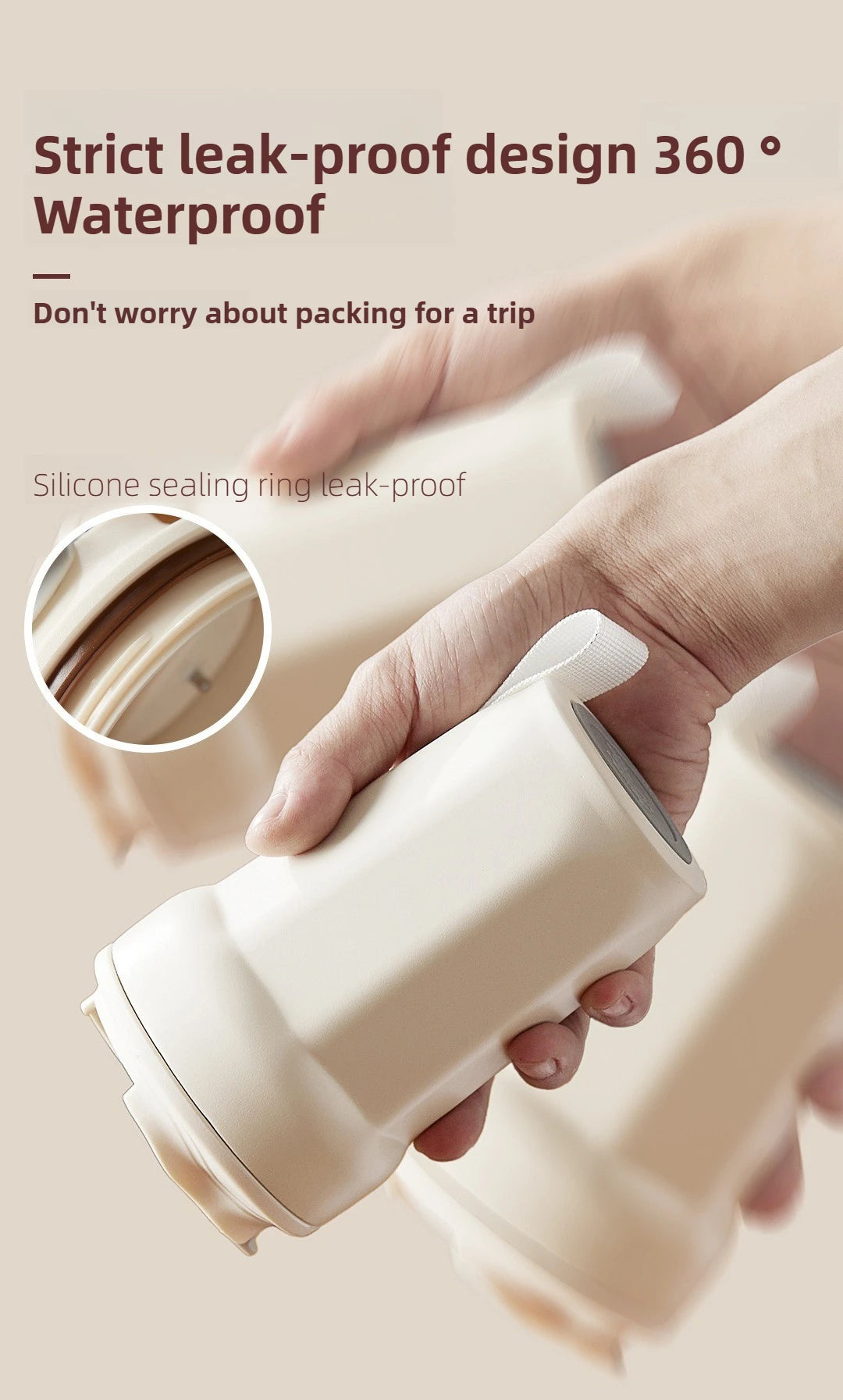 Vacuum Insulated Travel Mug | Smart Temp Display for Hot & Cold Drinks
