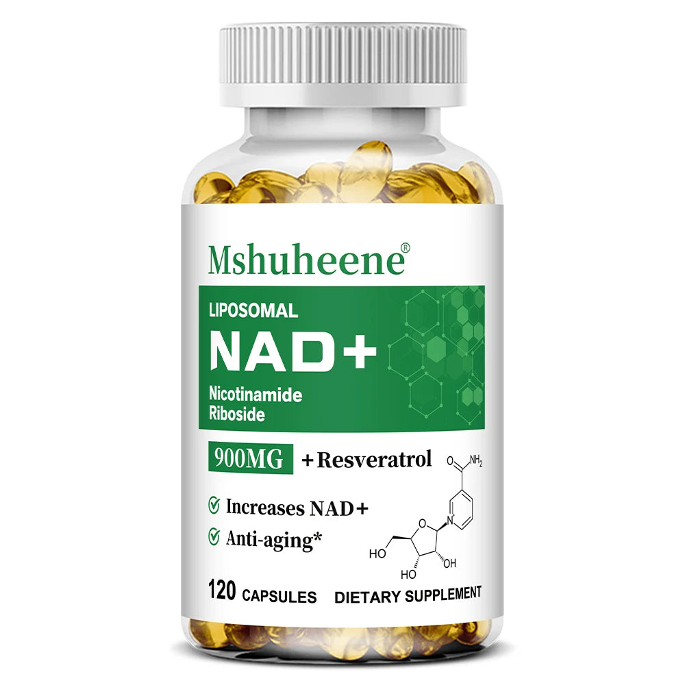 NAD+ Booster Capsules with Quercetin | Anti-Aging & Energy