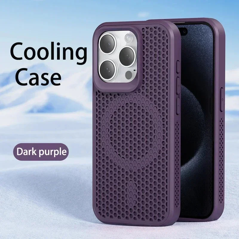 Cooling Heat Dissipation Phone Case | Magnetic Protection for iPhone