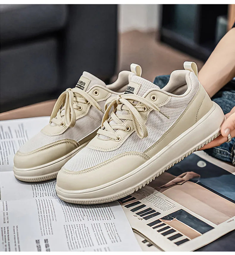 Men's Casual Wide Toe Shoes | Breathable and Comfortable Sneakers