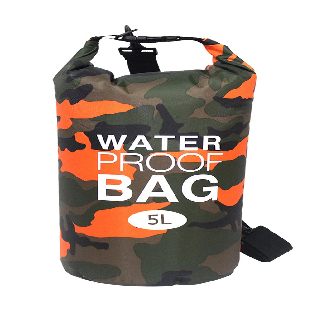 Waterproof Dry Bag - Ideal for Rafting, Kayaking & Boating