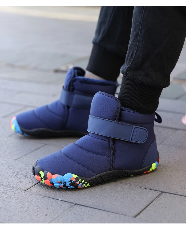 Kids Waterproof Snow Boots | Comfortable & Warm Fur Lined Boots