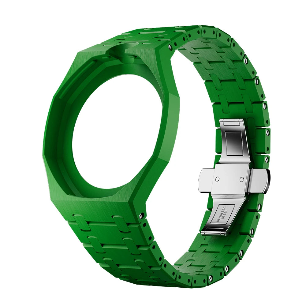 Soul Cool Ceramic Modification Kit For Swatch x AP Royal POP Biomaterials Watch Case Strap Pocket Changer To Wristwatch