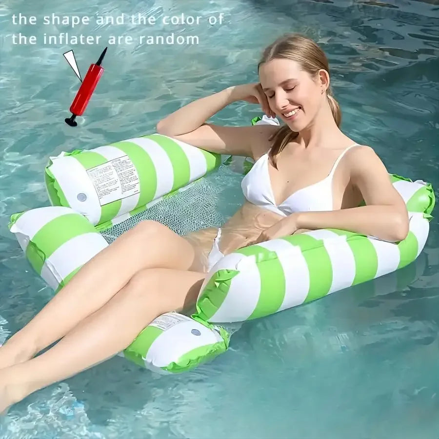 Ultra-Portable Inflatable Swimming Beds for Pool & Beach Fun
