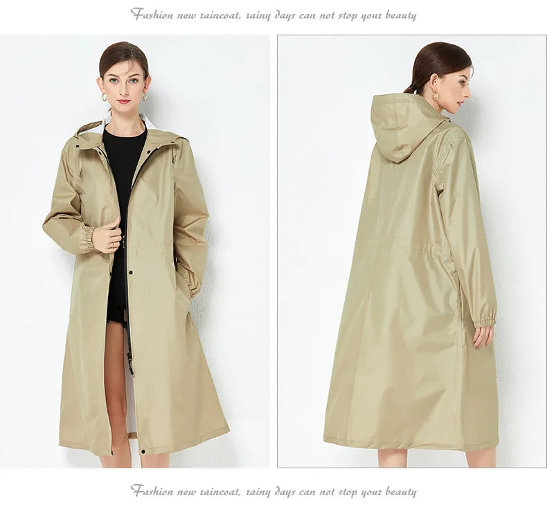 Women’s Lightweight Waterproof Raincoat | Breathable Outdoor Jacket