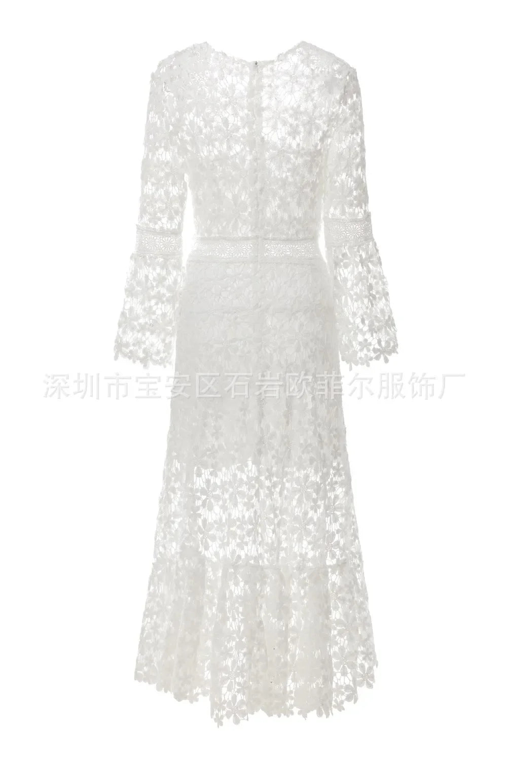 See-Through Hollow-Out Summer Dress for Women | Casual Bohemian Style