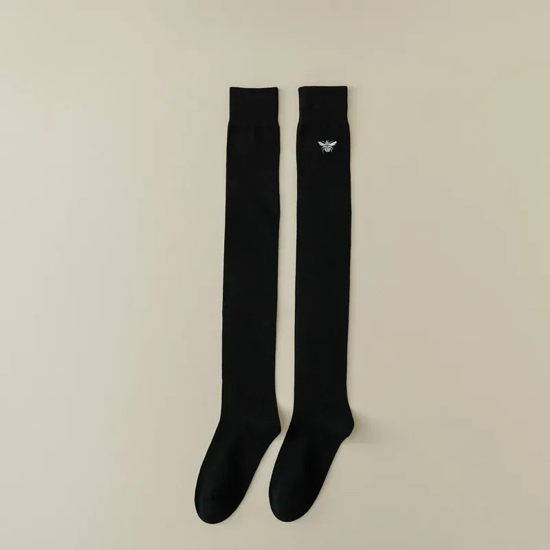 Stylish Women's Cotton Thigh High Stockings | Trendy and Comfortable