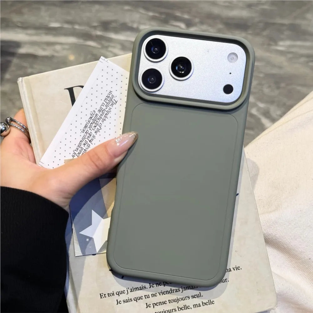 Ultra Thin Matte Frameless Phone Case for iPhone 17 16 15 14 13 12 11 Pro Max Plus X XR XS Max Luxury Skin Feel Shockproof Cover