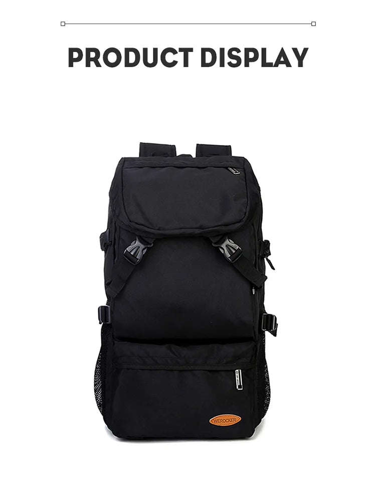 55L Waterproof Hiking Bag | Durable Large Capacity Backpack